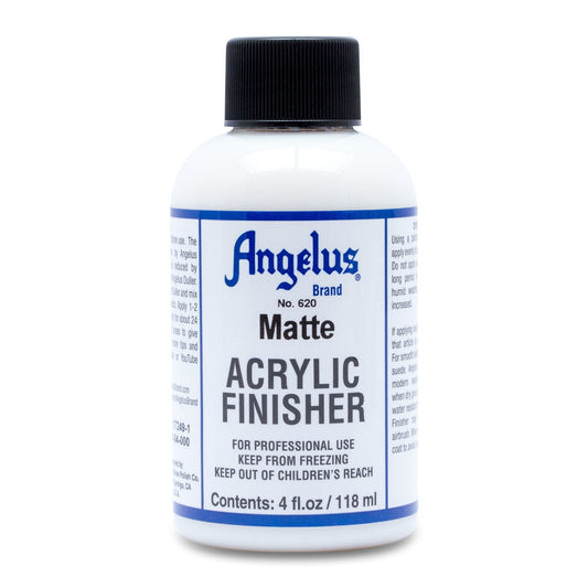 Angelus Brand Acrylic Leather Paint Mate Finisher No. 620 - 4oz 118.3 ml (Pack of 1)