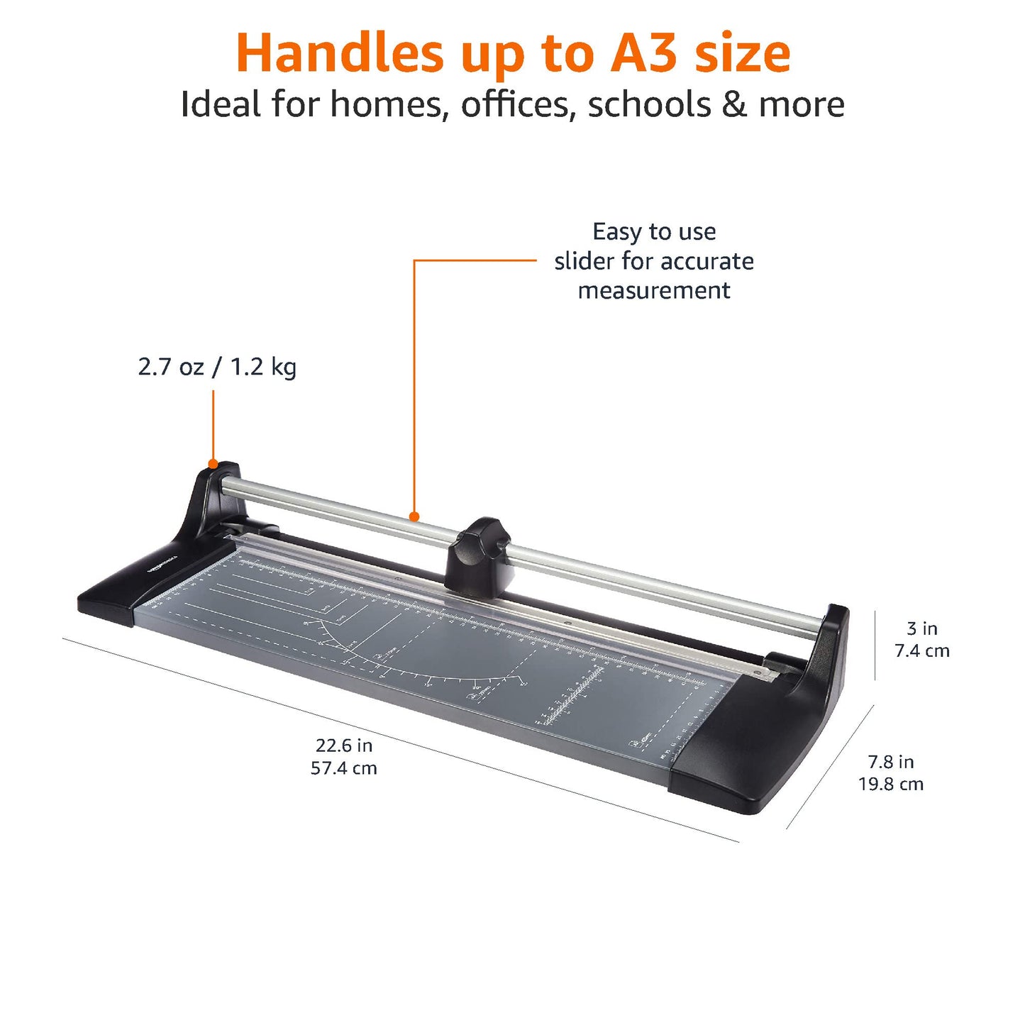 Amazon Basics Rotary Paper Trimmer – A3