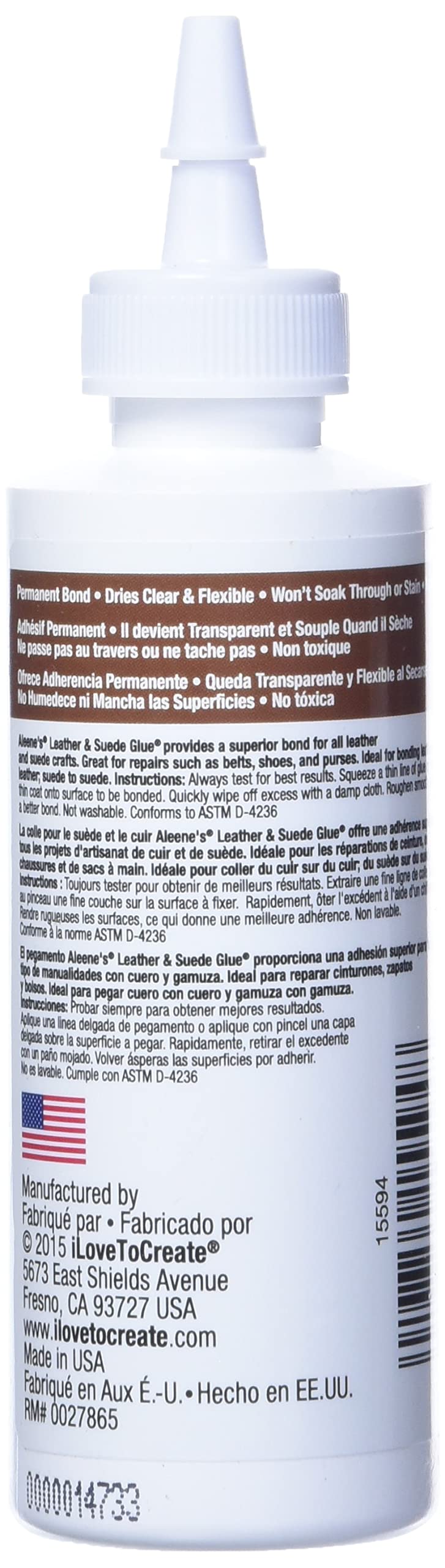 Aleene's 15594 4oz Speciality Leather Glue