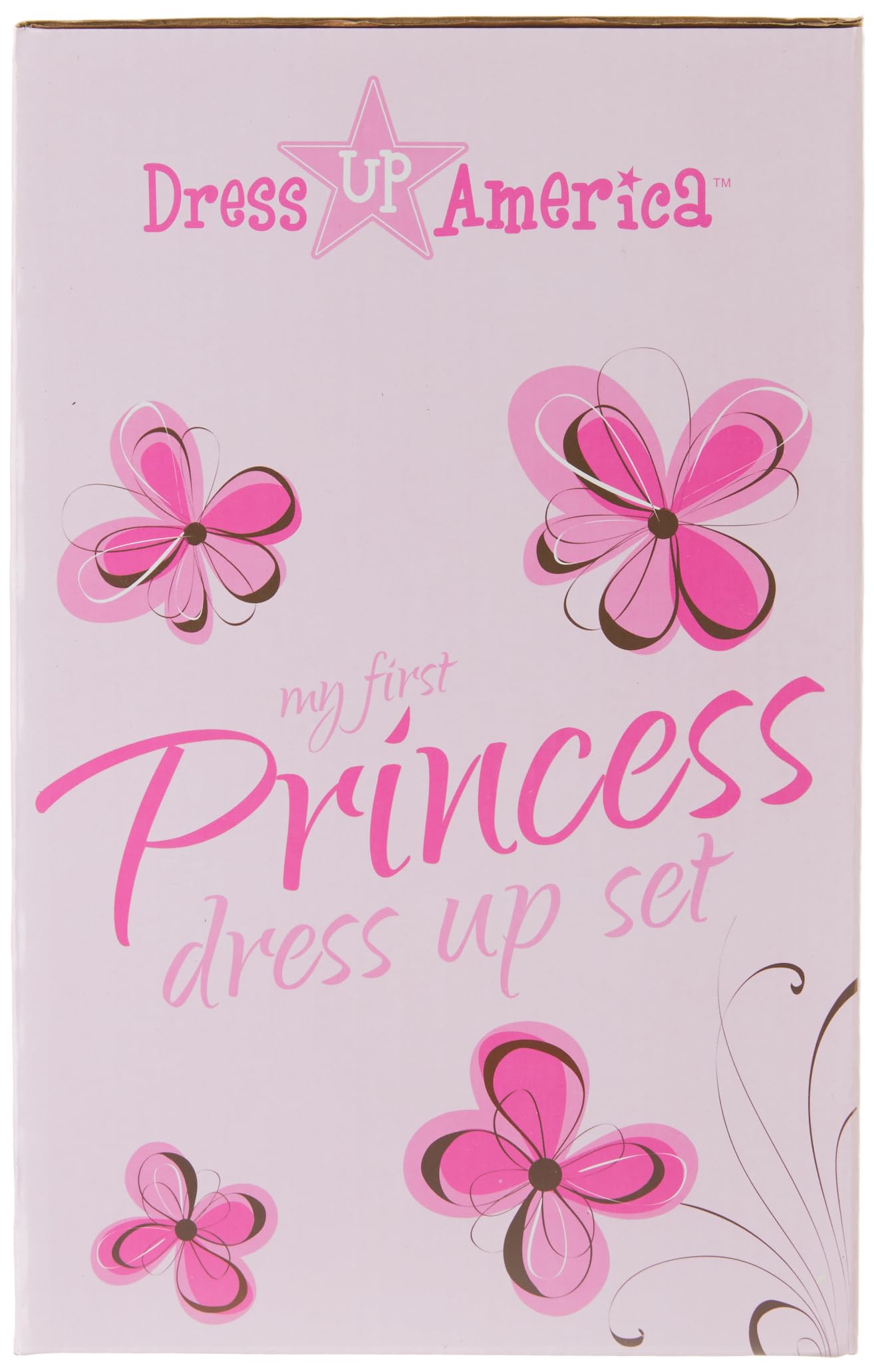 Dress Up America My Princess Dress Up Shoes Set for Kids- Crown for Girls, 3 Shoe Pairs,Earrings,Necklace - Little Girl and Toddler Role-Play Gift Set