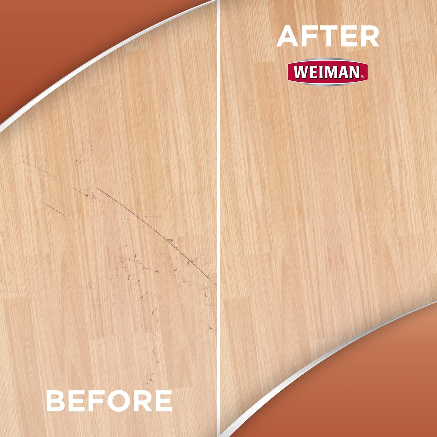 Weiman Wood Floor Polish and Restorer - 32 Ounce - High-Traffic Hardwood Floor, Natural Shine, Removes Scratches, Leaves Protective Layer, Packaging May Vary