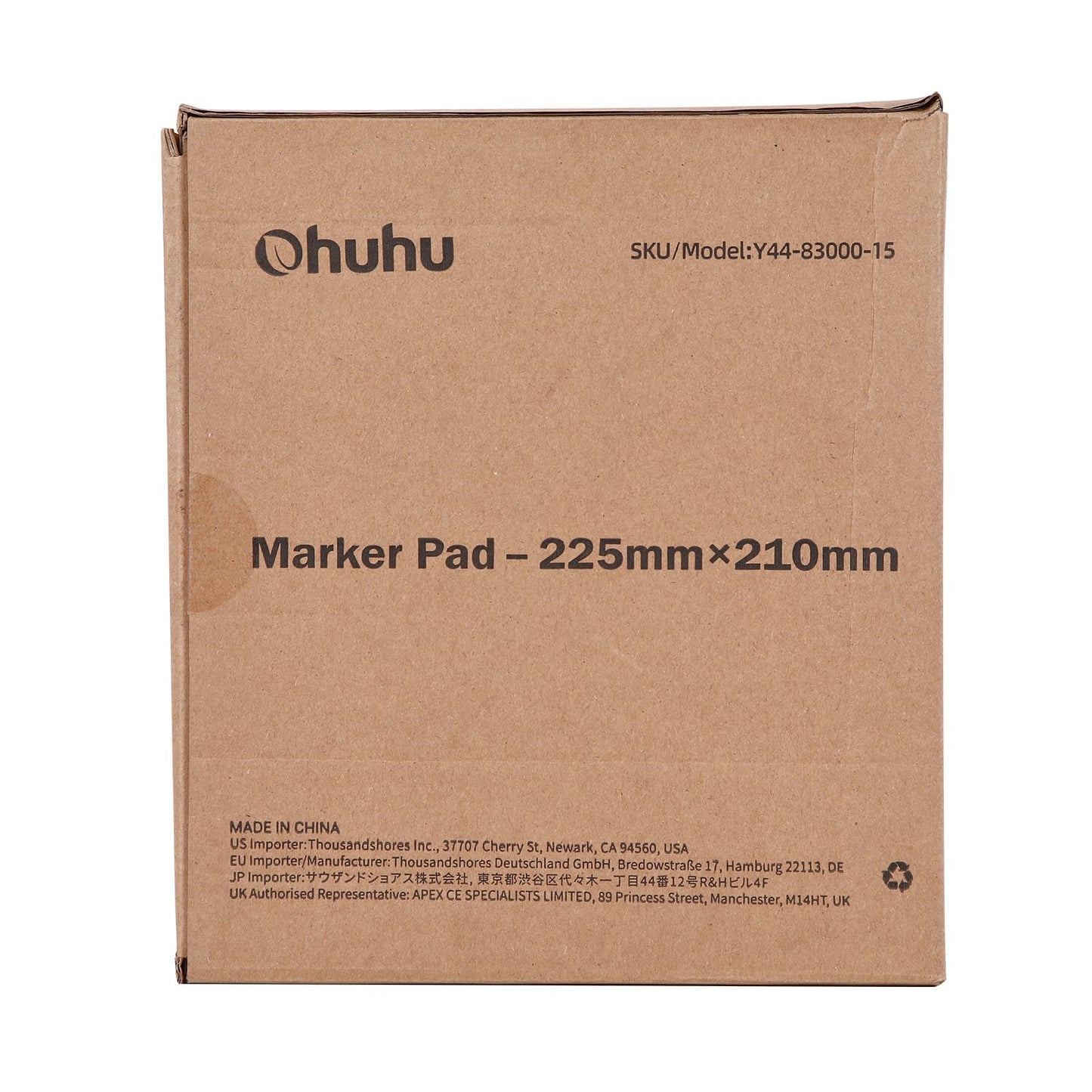 Ohuhu Sketchbook Spiral Bound - Alcohol Marker Paper - 120 Pages/60 Sheets - 200GSM Very Thick Smooth Drawing Papers - Portrait - Hardback Sketch Book for Drawing and Sketching, 22.5 x 21cm 8.9 x 8.3"