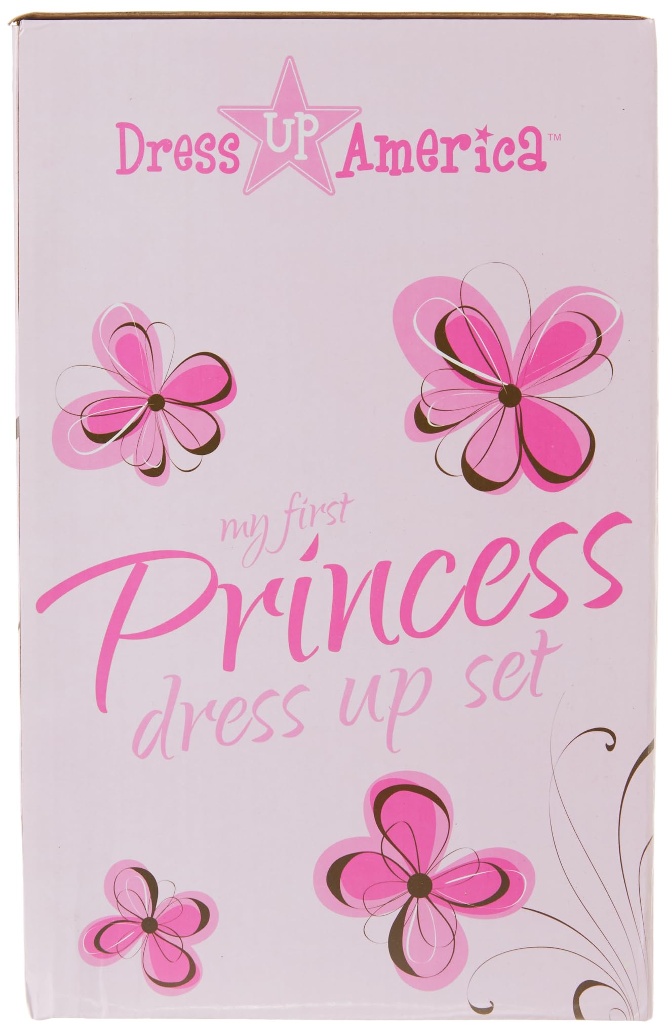 Dress Up America My Princess Dress Up Shoes Set for Kids- Crown for Girls, 3 Shoe Pairs,Earrings,Necklace - Little Girl and Toddler Role-Play Gift Set