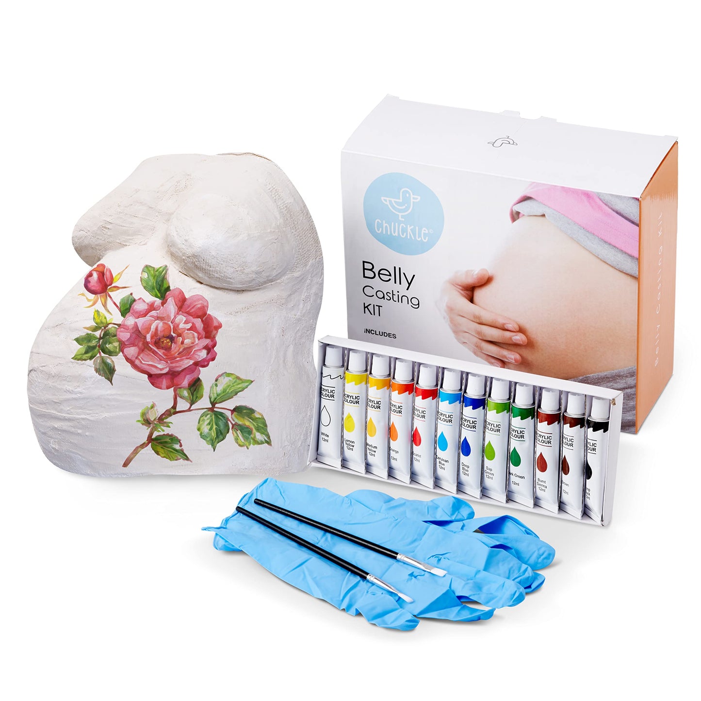 Bump Casting Kit for Creating a 3D Model Keepsake of Pregnant Belly