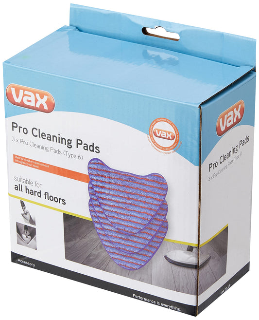 Vax 1-1-132319-00 Genuine Pro Cleaning Pads, Blue Single