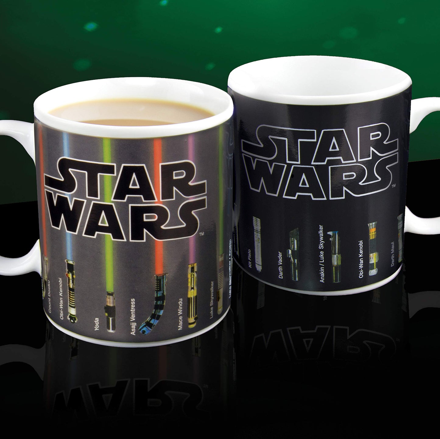 Star Wars Lightsaber Heat Change Coffee Mug - Officially Licensed Disney Merchandise