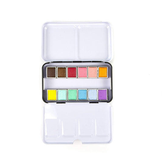 Prima Marketing 590253 Watercolour Confections Pans, Multi-Colour 1 count (Pack of 1)