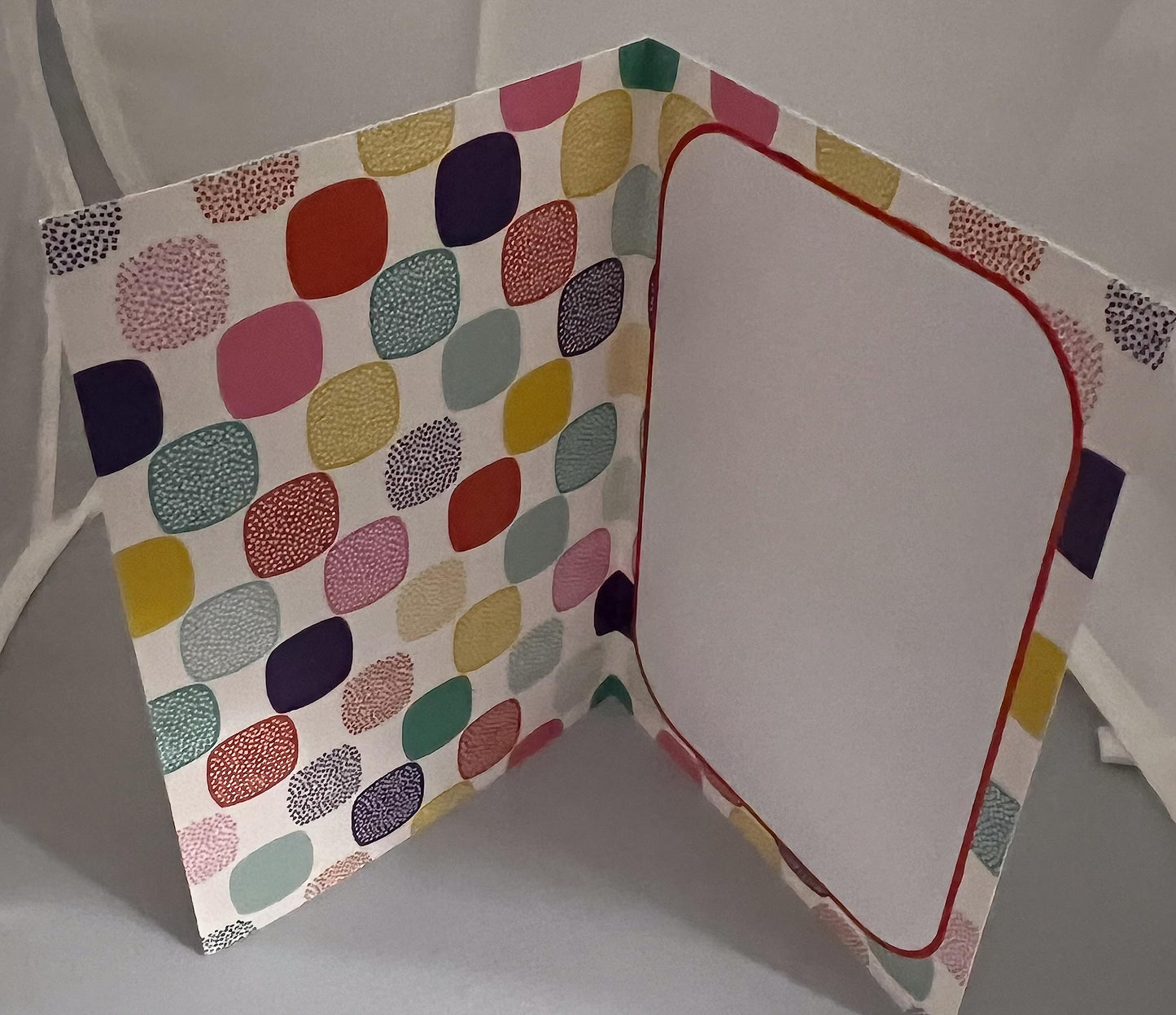 Pack of 24 Thank You Cards. 12 Beautiful Coloured Designs. Full Colour Inside Print. UK Made. (Geometric Mix Set of 24) Geometric Mix Set of 24