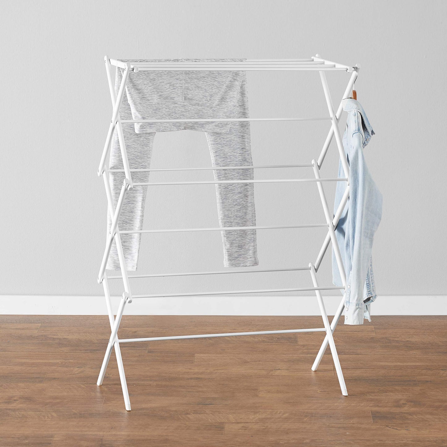 Amazon Basics Foldable Concertina Indoor Airer - White