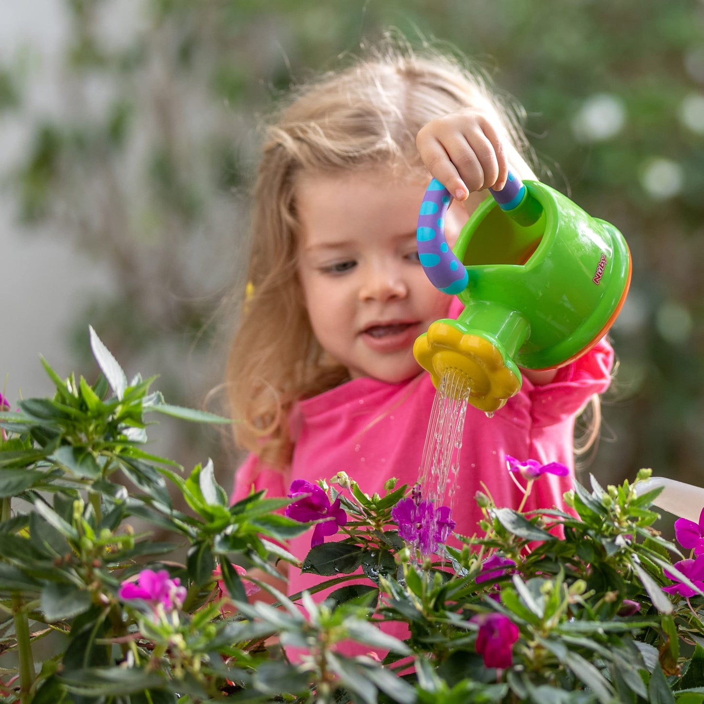 Nuby Fun Watering Can Bath Toy single