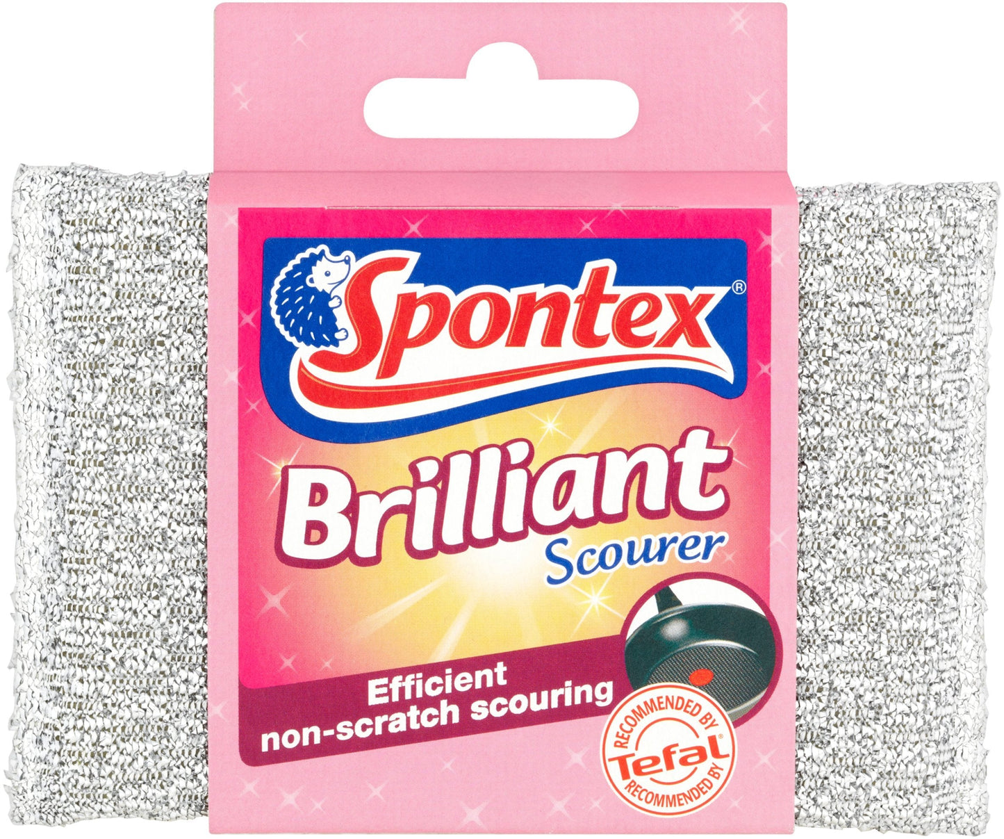 Spontex Brilliant Scourer Pad (Pack of 12) Brilliant Scourers Pad 12pk Single