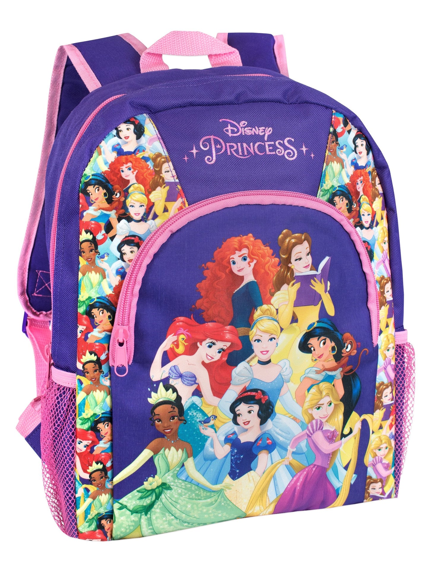 Disney Princess Backpack, One Size, Multi, Multicolor, One Size, Rucksack Backpacks